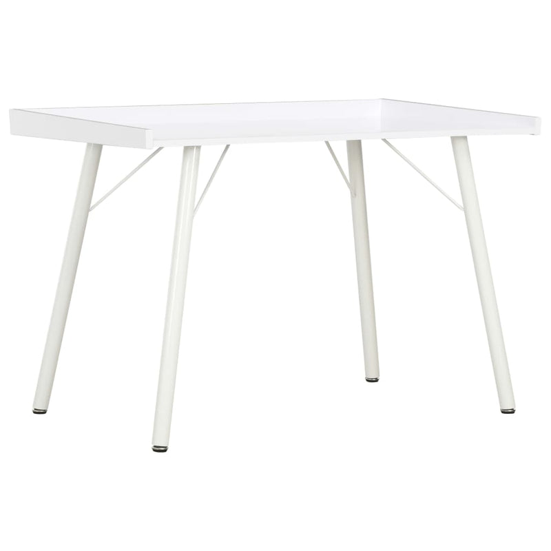 Desk White 90x50x79 cm