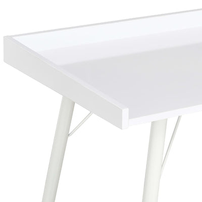 Desk White 90x50x79 cm