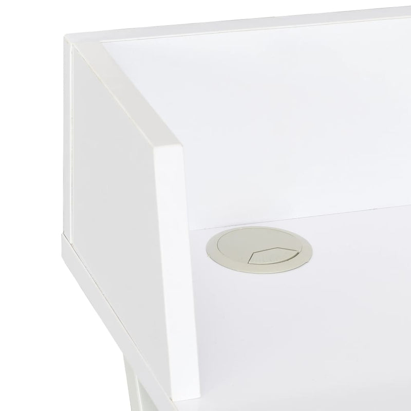 Desk White 80x50x84 cm