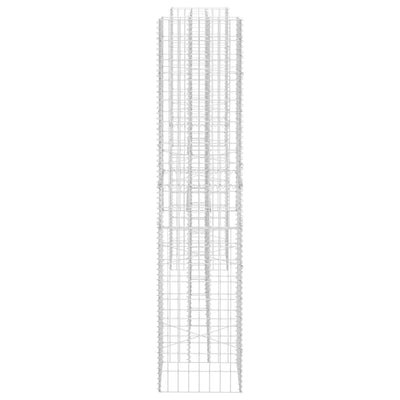 H-Shaped Gabion Planter Steel Wire 260x40x180 cm