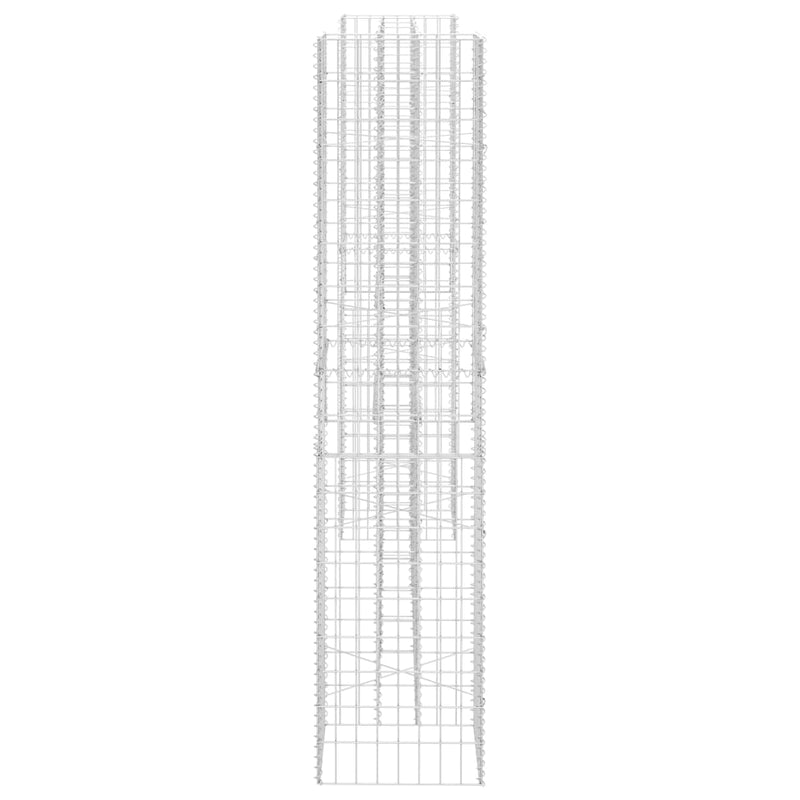 H-Shaped Gabion Planter Steel Wire 260x40x200 cm