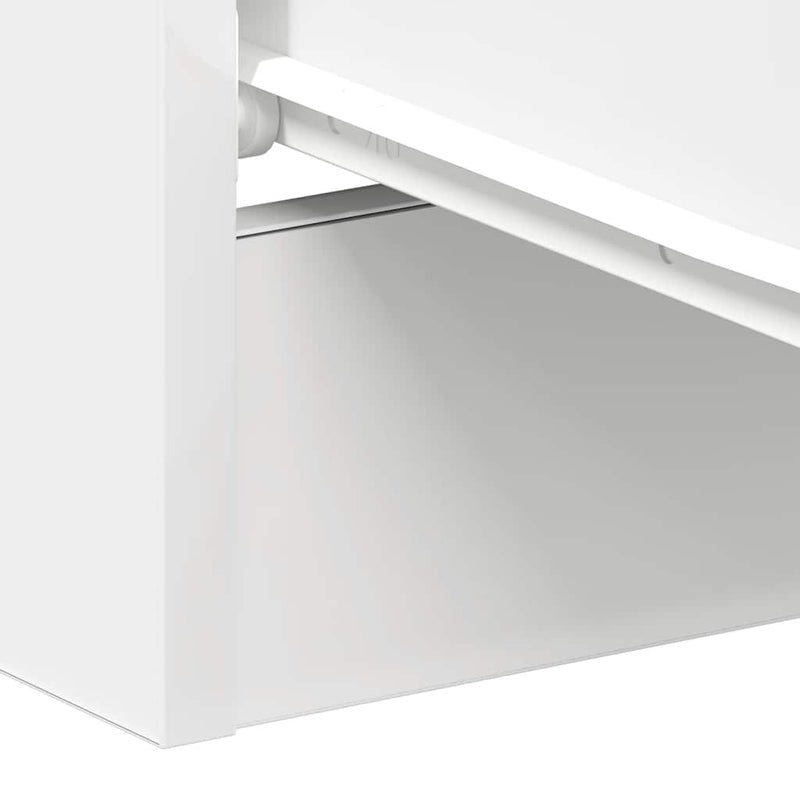 Bedside Cabinets 2 pcs White 38x35x56 cm Engineered Wood