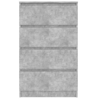 Sideboard Concrete Grey 60x35x98.5 cm Engineered Wood