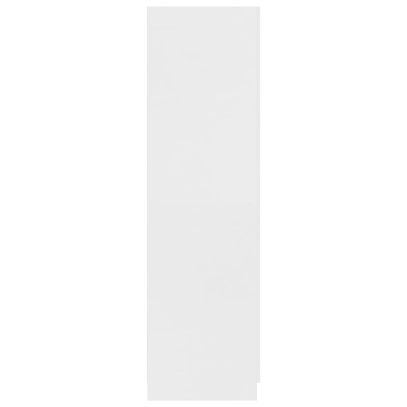 Wardrobe White 80x52x180 cm Engineered Wood