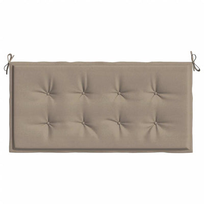 Garden Bench Cushion Taupe 100x50x4 cm Oxford Fabric