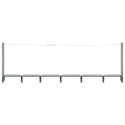 Firewood Rack Anthracite 360x35x120 cm Steel