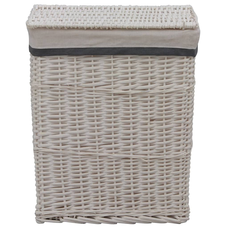 Laundry Basket White Willow