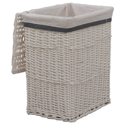 Laundry Basket White Willow