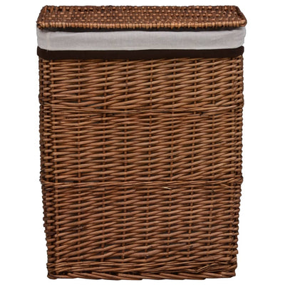 Laundry Basket Brown Willow