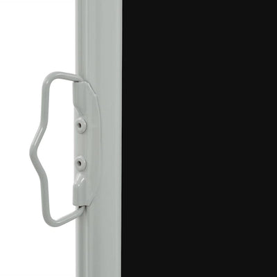 Patio Retractable Side Awning 60x300 cm Black