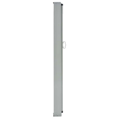 Patio Retractable Side Awning 80x300 cm Grey