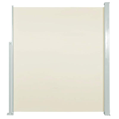 Patio Retractable Side Awning 170x300 cm Cream
