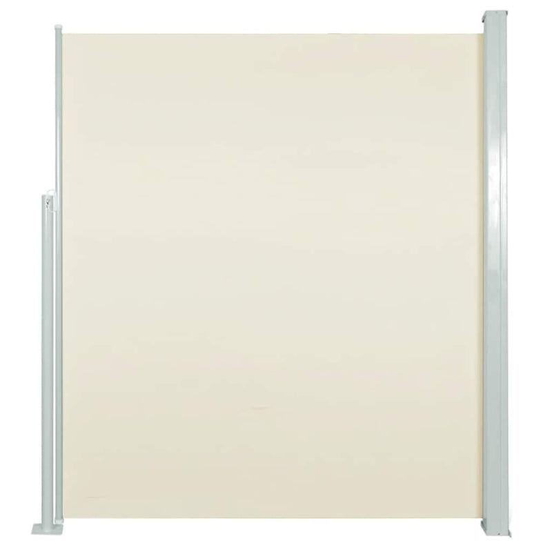 Patio Retractable Side Awning 170x300 cm Cream