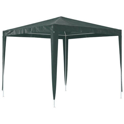 Professional Party Tent 2.5x2.5 m Green 90 g/m²