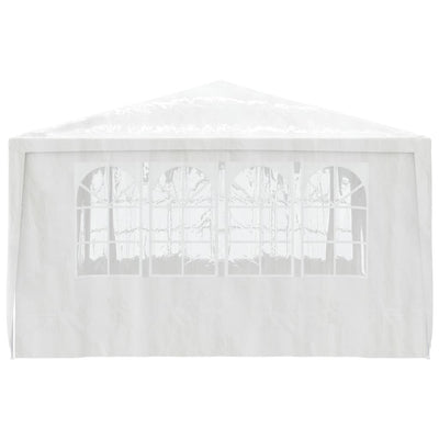 Professional Party Tent with Side Walls 4x4 m White 90 g/m²