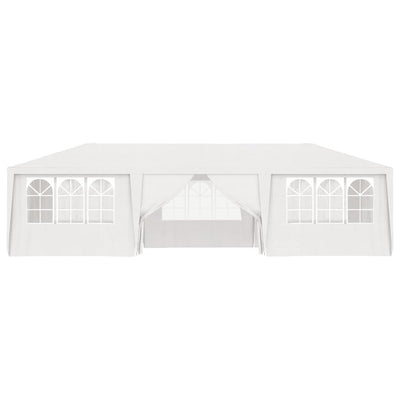 Professional Party Tent with Side Walls 4x9 m White 90 g/m²