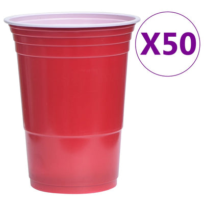 Beer Pong Table Set 0.5 L Plastic