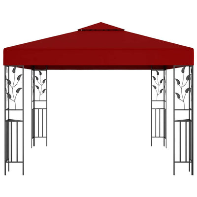 Gazebo 3x3 m Wine Red