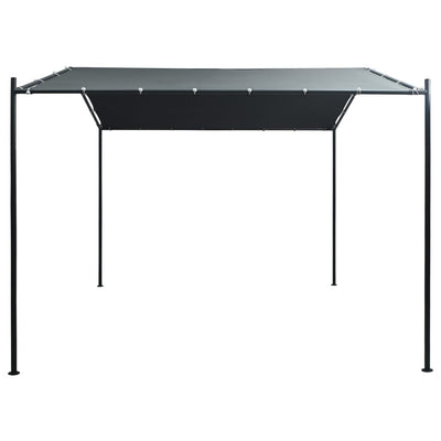 Gazebo Pavilion Tent Canopy 3x3 m Steel Anthracite