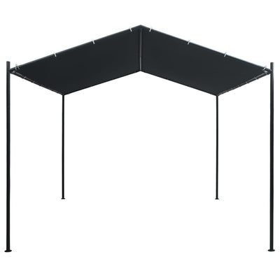 Gazebo Pavilion Tent Canopy 3x3 m Steel Anthracite