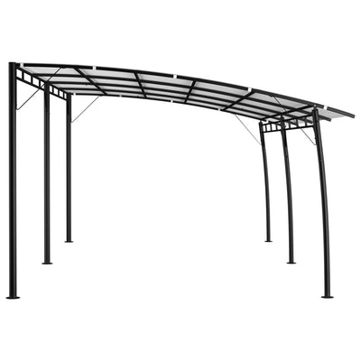 Garden Sunshade Awning 6x3x2.55 m Cream