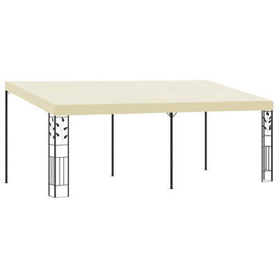 Wall-mounted Gazebo 6x3x2.5 m Cream