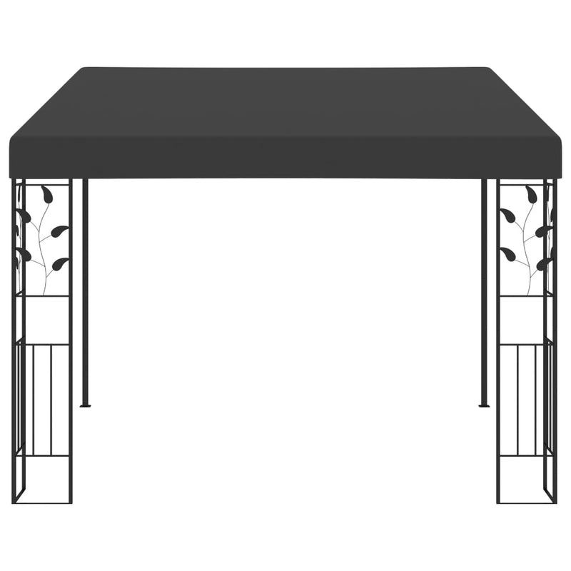 Wall-mounted Gazebo 3x3x2.5 m Anthracite