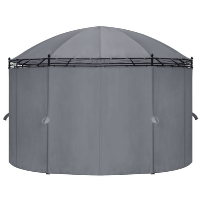 Gazebo with Curtains 520x349x255 cm Anthracite