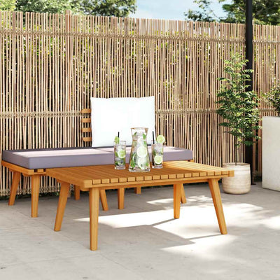 Garden Coffee Table 90x55x35 cm Solid Acacia Wood