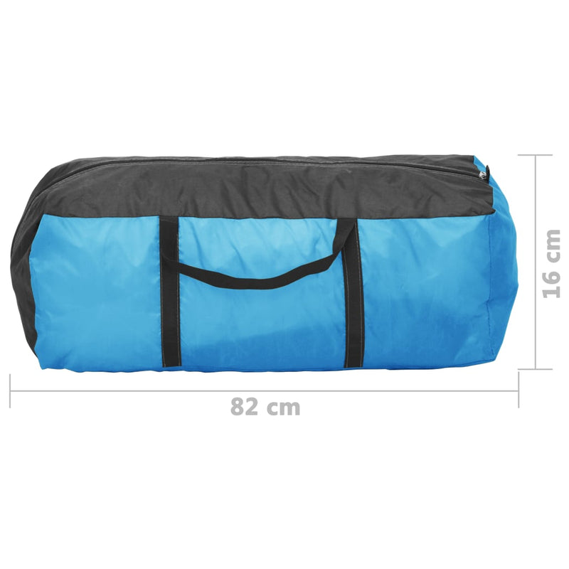 Pop-Up Camping Tent 2-3 Person 240x210x140 cm Blue