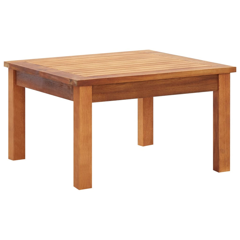 Garden Coffee Table 60x60x36 cm Solid Acacia Wood