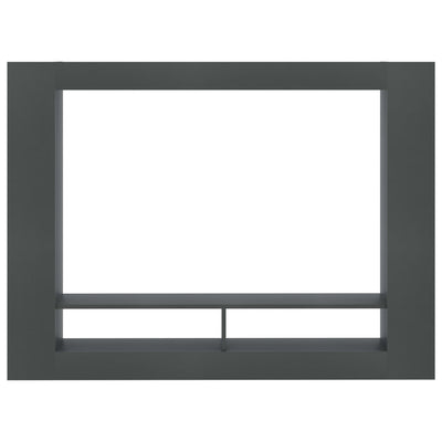 TV Cabinet Grey 152x22x113 cm Engineered Wood