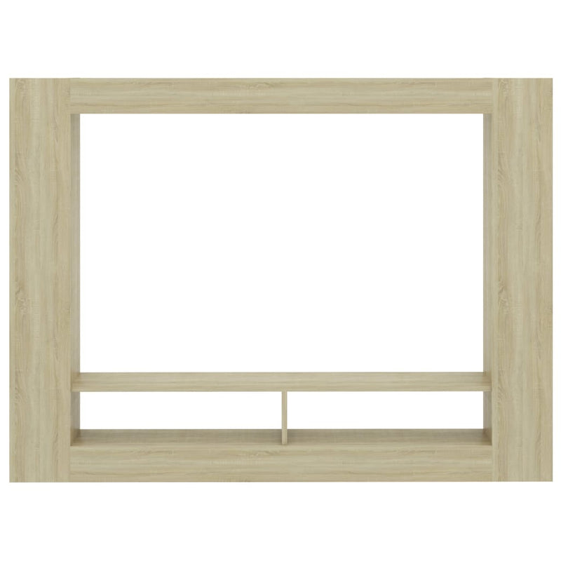 TV Cabinet Sonoma Oak 152x22x113 cm Engineered Wood