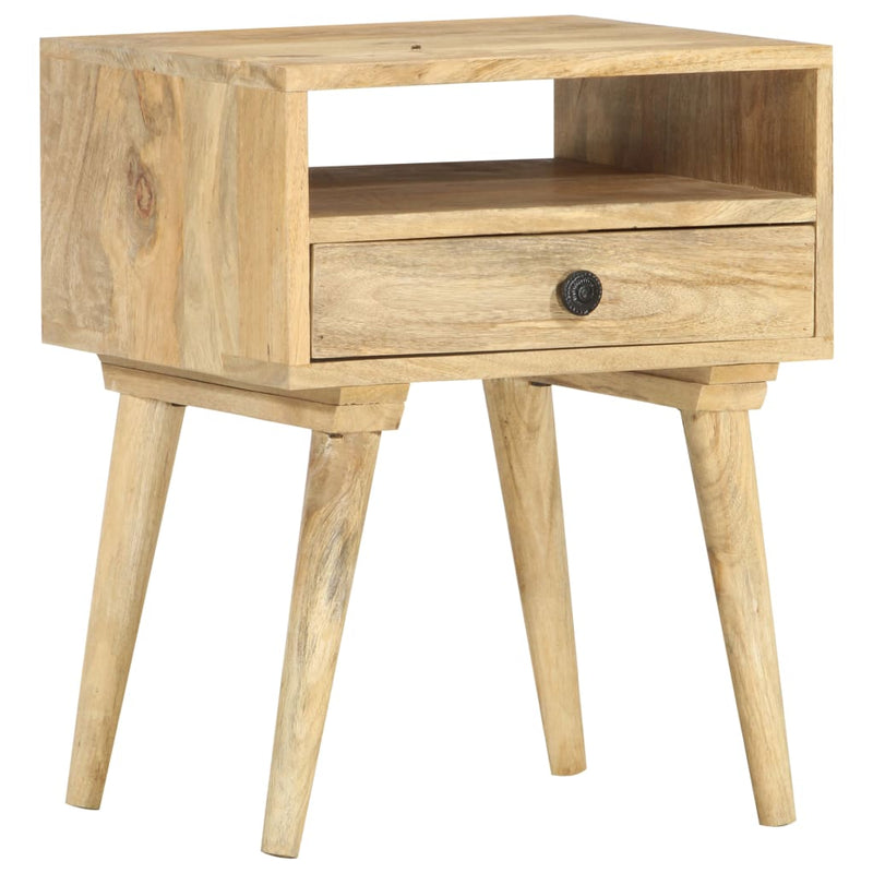 Bedside Cabinet 40x35x50 cm Solid Mango Wood