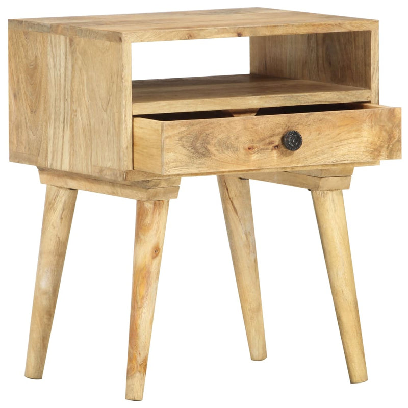 Bedside Cabinet 40x35x50 cm Solid Mango Wood