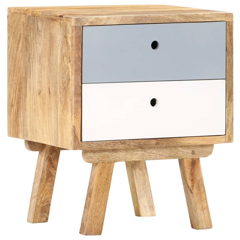 Bedside Cabinet 40x35x50 cm Solid Mango Wood