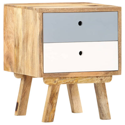 Bedside Cabinet 40x35x50 cm Solid Mango Wood