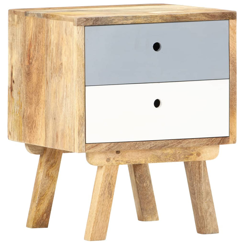 Bedside Cabinet 40x35x50 cm Solid Mango Wood