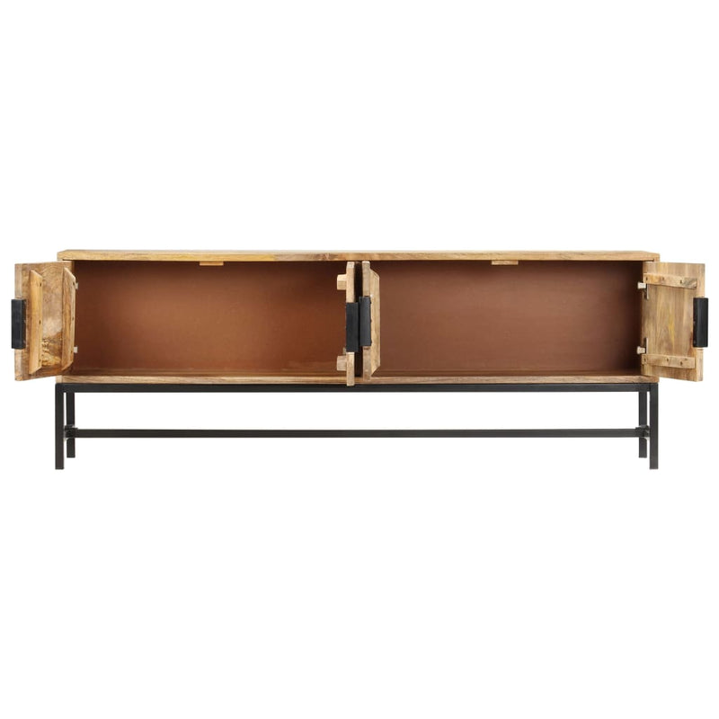 TV Cabinet 140x30x50 cm Solid Mango Wood