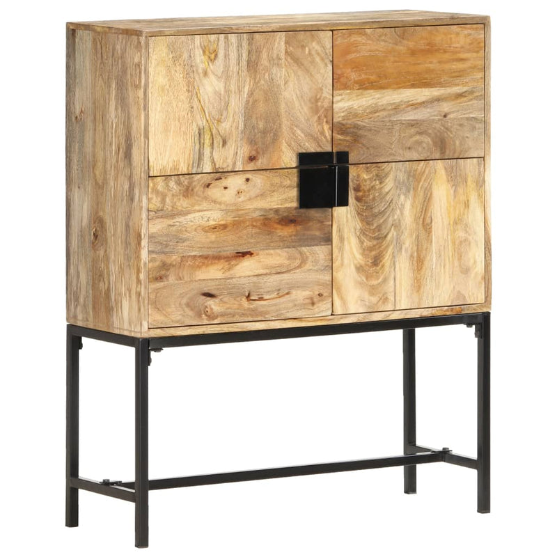 Highboard 80x30x100 cm Solid Mango Wood