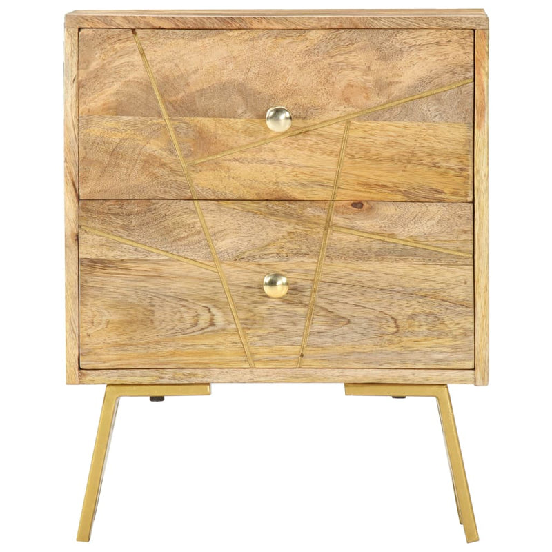 Bedside Cabinet 40x30x50 cm Solid Mango Wood