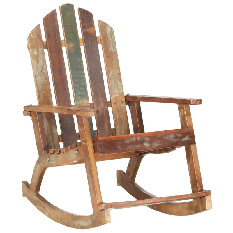 Garden Rocking Chair Solid Reclaimed Wood