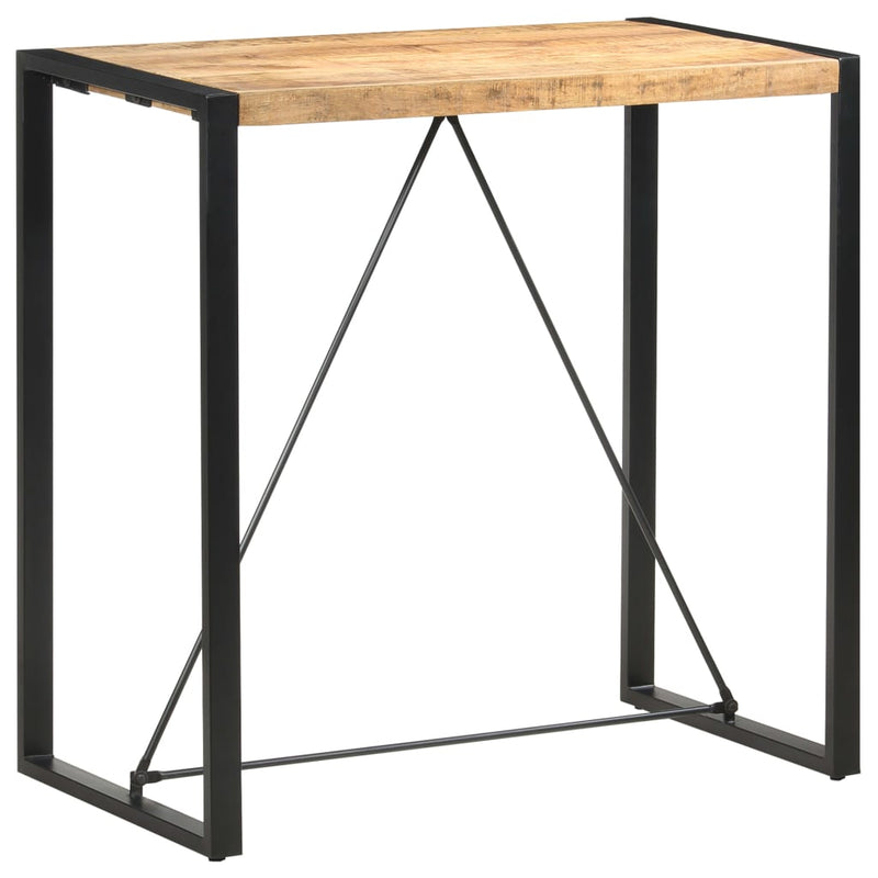 Bar Table 110x60x110 cm Solid Mango Wood