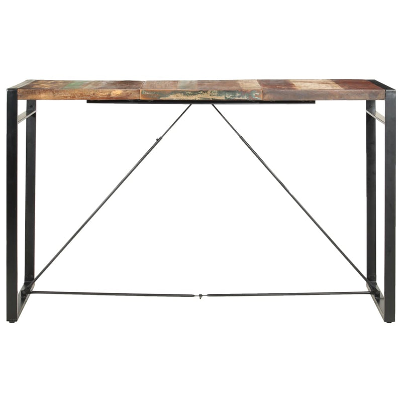 Bar Table 180x90x110 cm Solid Reclaimed Wood