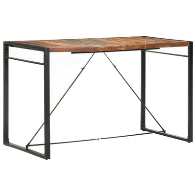 Bar Table 180x90x110 cm Solid Reclaimed Wood