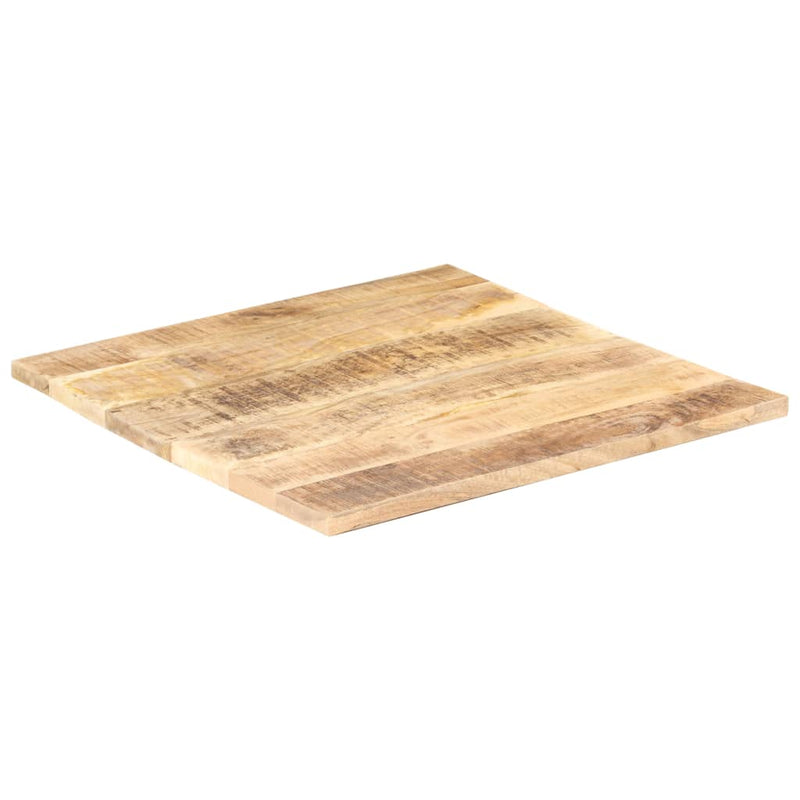 Table Top Solid Wood Mango 25-27 mm 60x60 cm