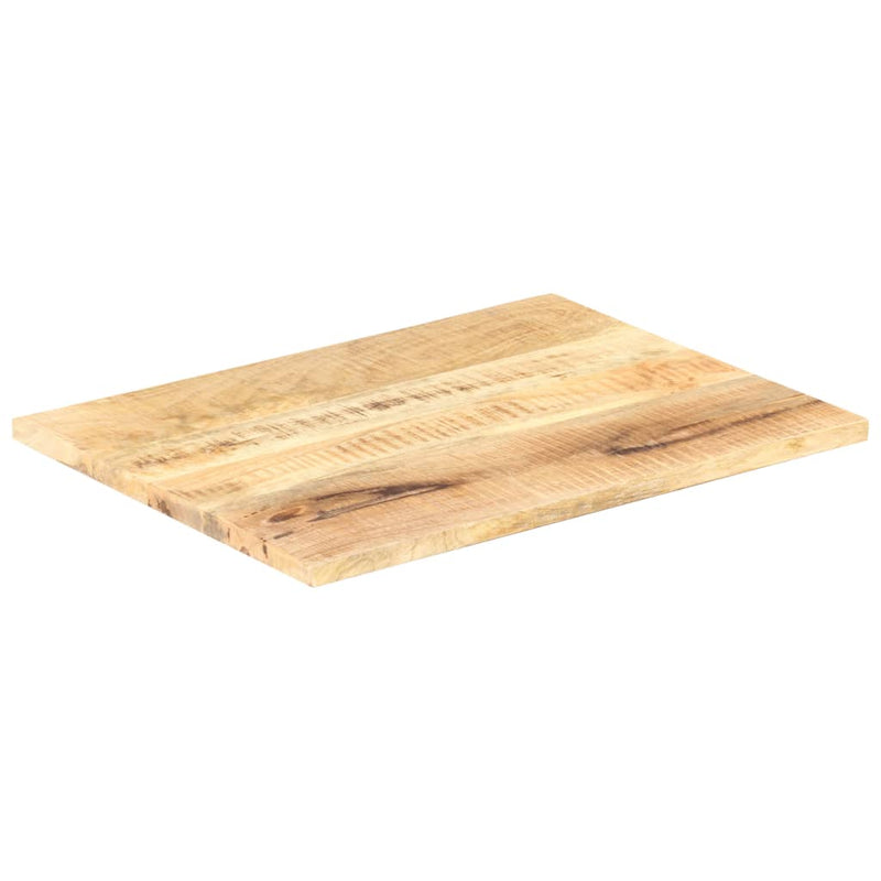 Table Top Solid Wood Mango 25-27 mm 80x60 cm