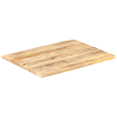 Table Top Solid Wood Mango 25-27 mm 80x60 cm