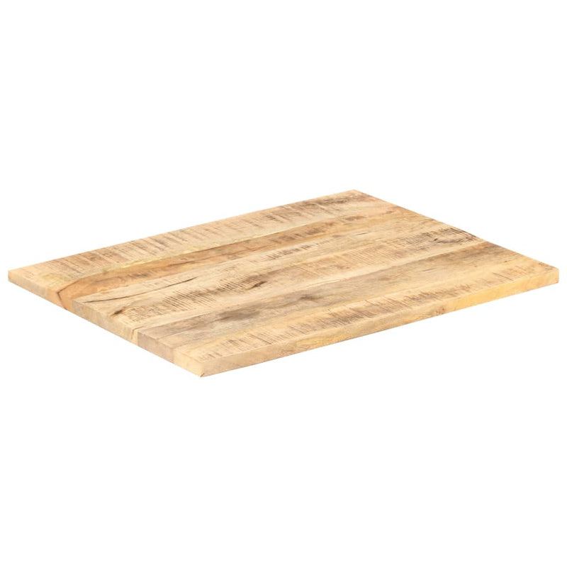 Table Top Solid Wood Mango 25-27 mm 80x60 cm