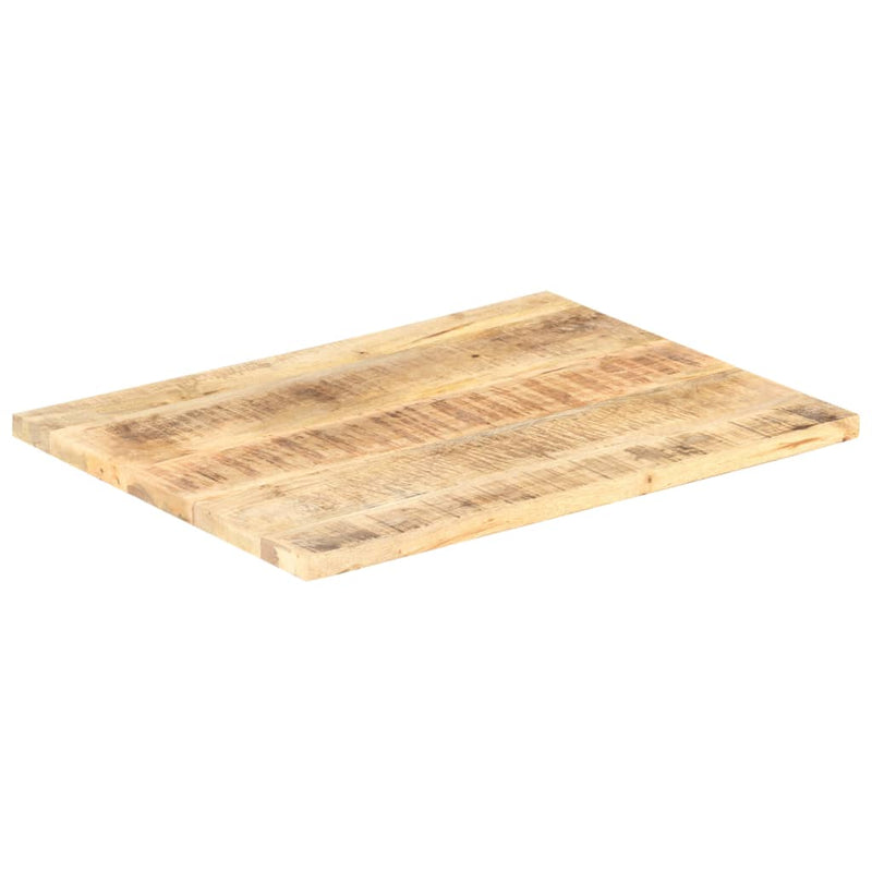 Table Top Solid Wood Mango 25-27 mm 80x60 cm